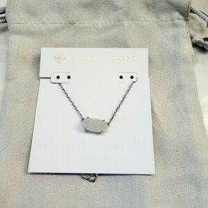Kendra Scott Ever Silver Pendant Necklace
